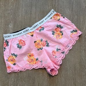 Victoria's Secret Sleep Pajama Shorts Small EUC